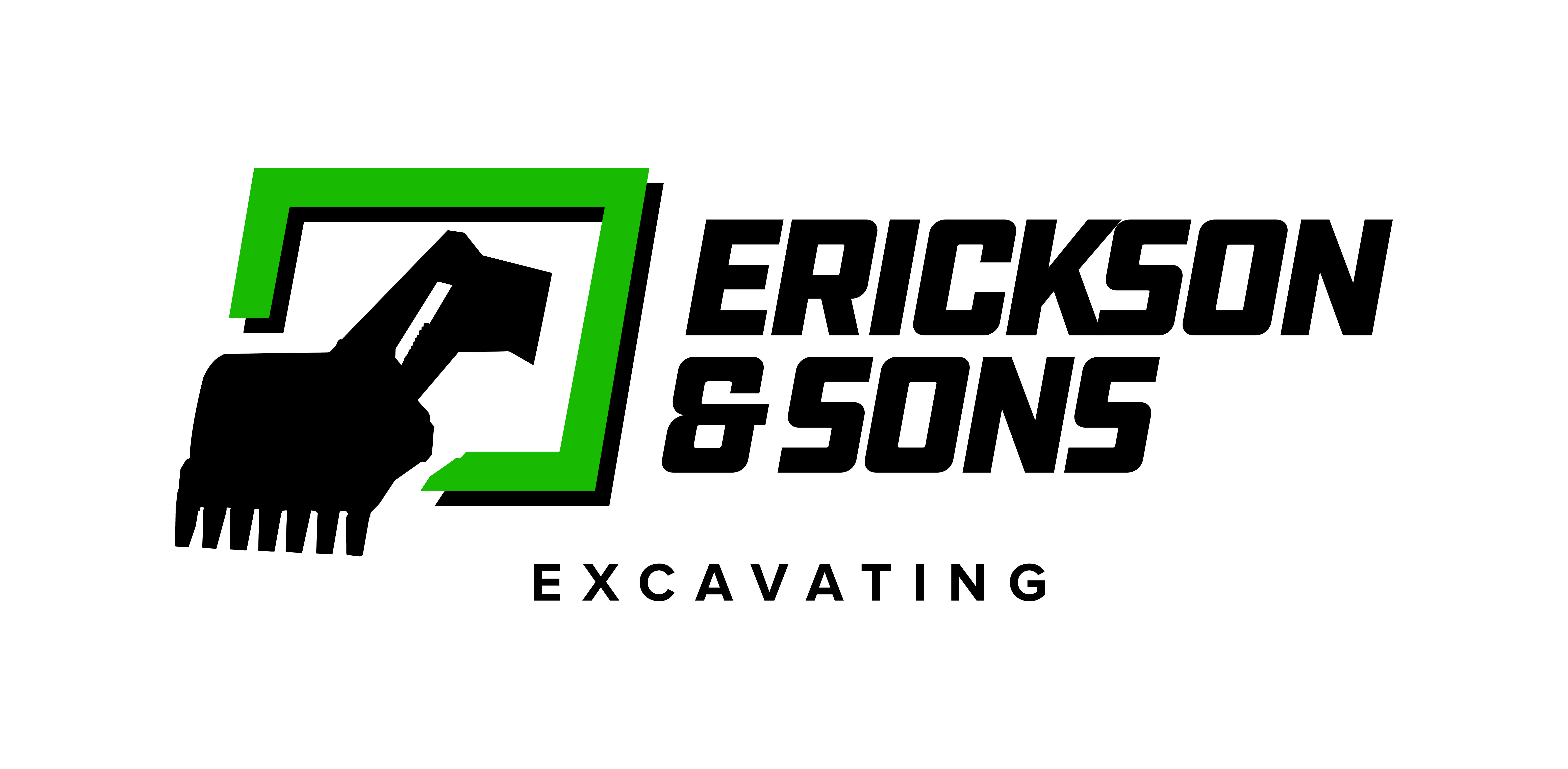 Erickson & Sons Excavating  Logo