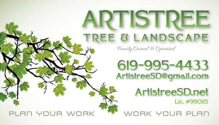 Artistree Tree & Landscape Logo