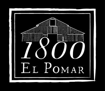 1800 El Pomar - Weddings, Events, And Vineyards Logo