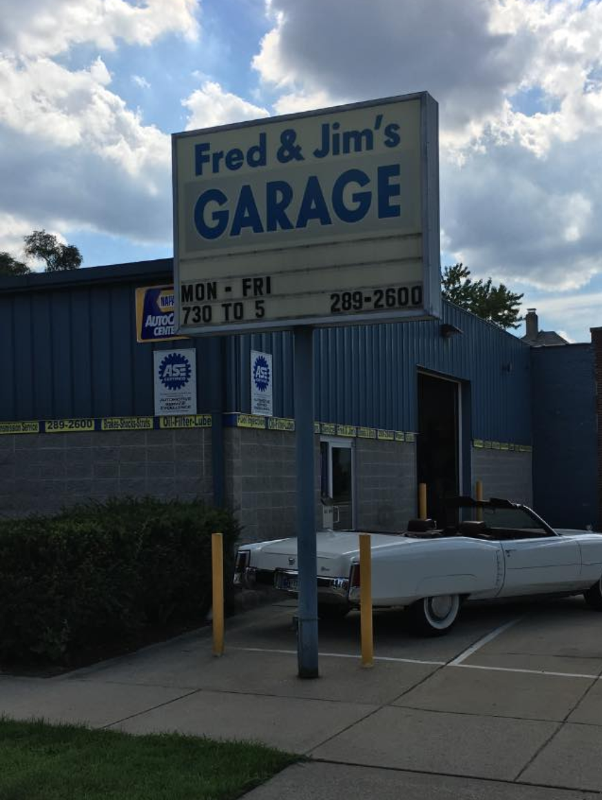 Fred & Jim's Garage Inc. Logo