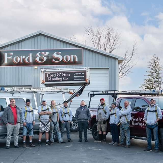 Ford & Son Roofing Company Logo