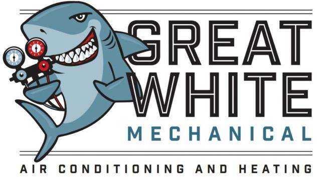 Great White Mechanical, "LLC" Logo