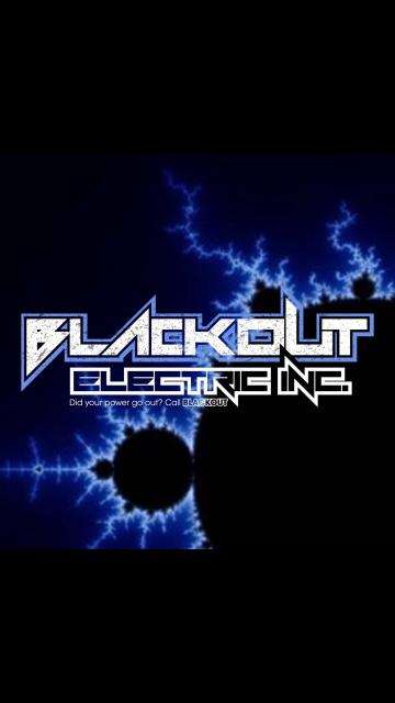 Blackout Electric, Inc. Logo