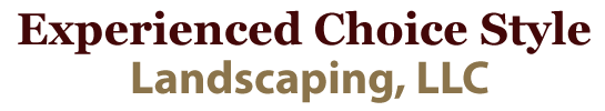 Experienced Choice Style Landscaping Logo