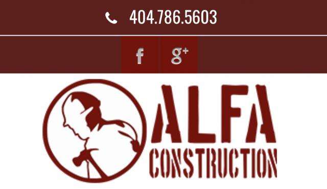 Alfa Construction GA, LLC Logo