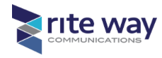 Rite Way Communications Logo