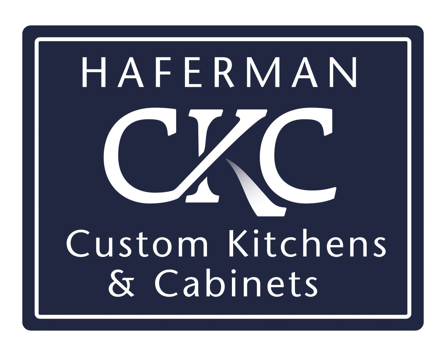 Custom Kitchens and Cabinets Logo