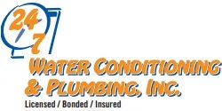 24/7 Water Conditioning & Plumbing Logo