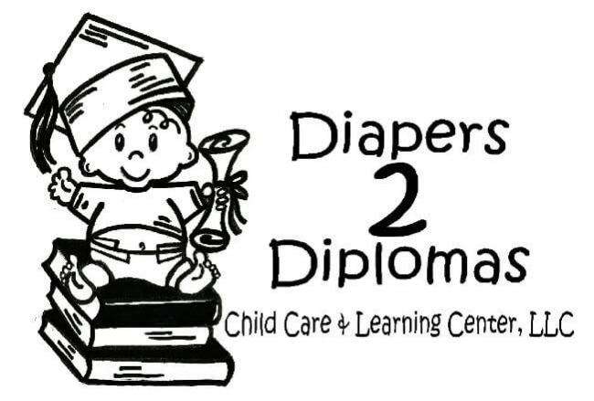 Diapers 2 Diplomas Learning Center, LLC Logo