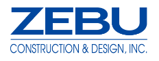 Zebu Construction And Design Inc Logo