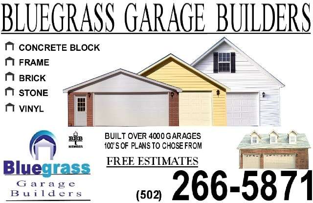 Bluegrass Garage Builders Better Business Bureau Profile