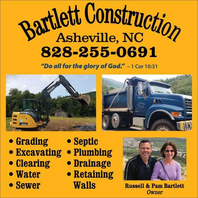 Bartlett Construction & Landscaping Company Logo