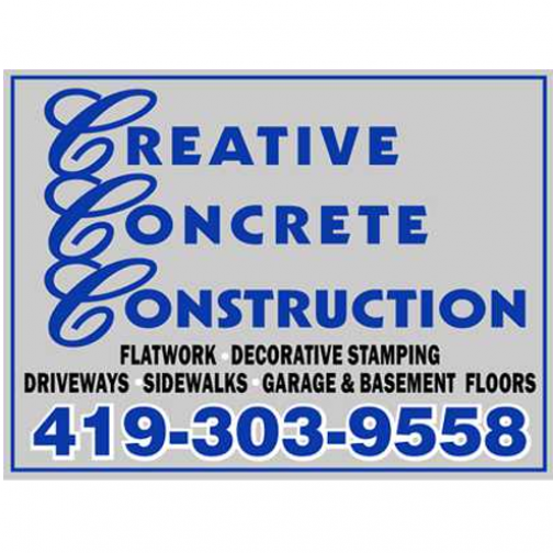 Creative Concrete Construction Logo