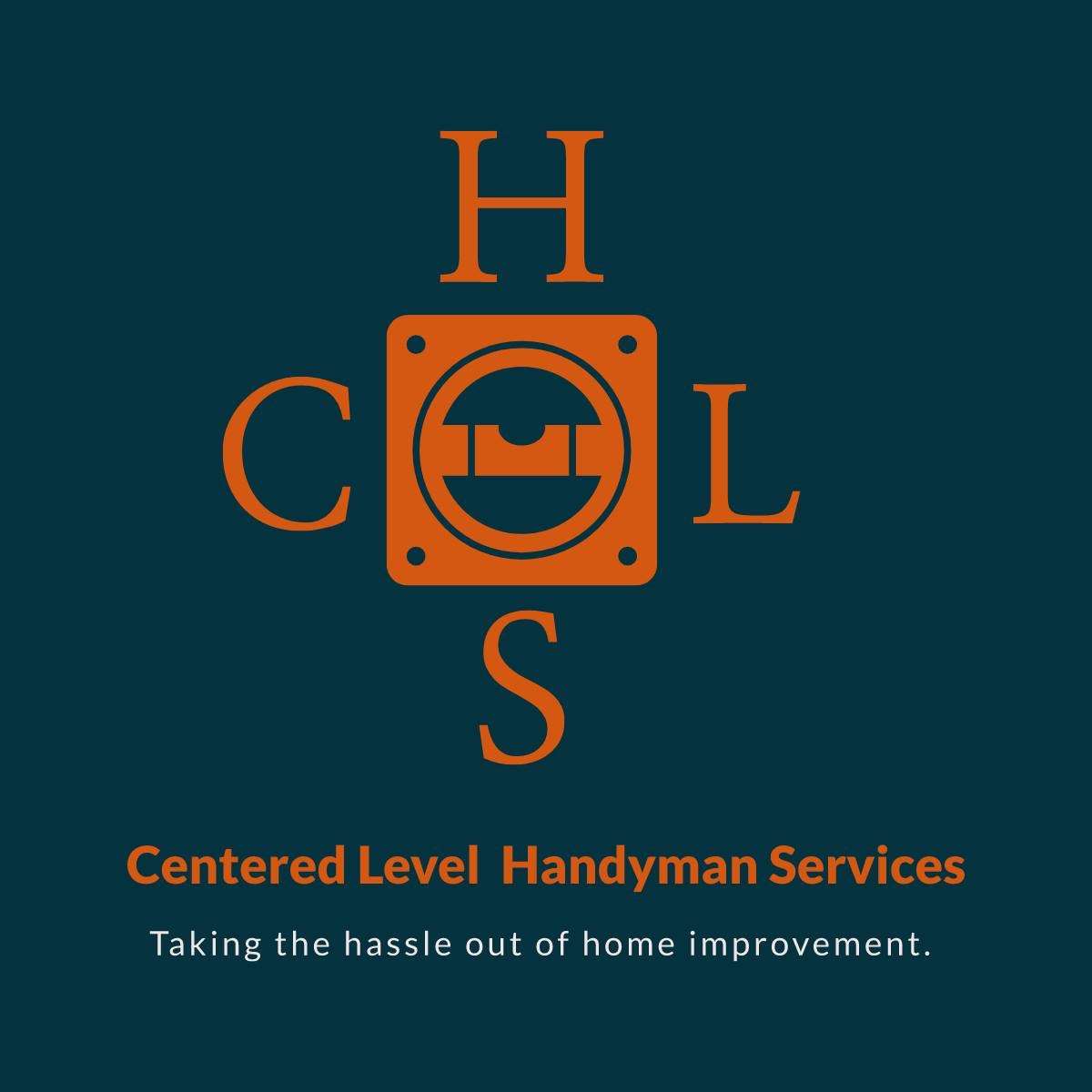 Centered Level Handyman Services Logo