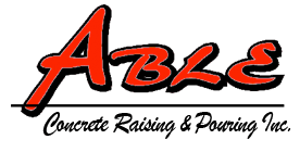 Able Concrete Raising, Inc. Logo