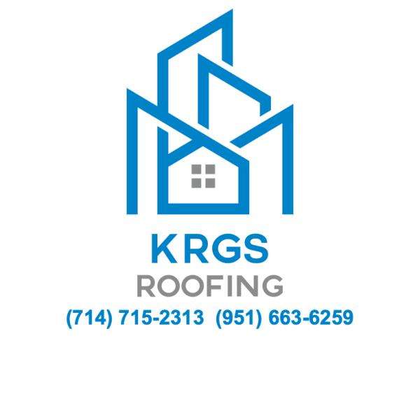 K R G S Roofing  Logo