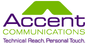 Accent Communications, Inc. Logo