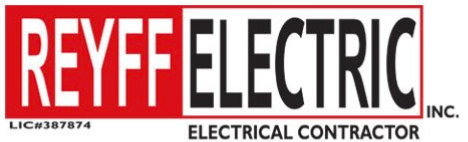 Reyff Electric, Inc. Logo