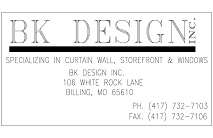 BK Design, Inc. Logo