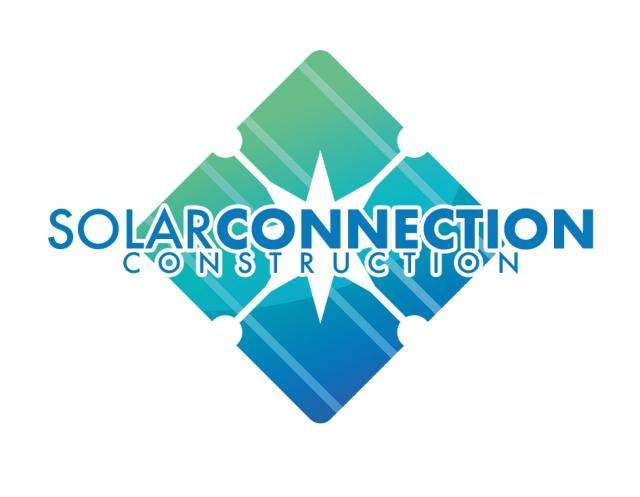 Solar Connection Construction Logo