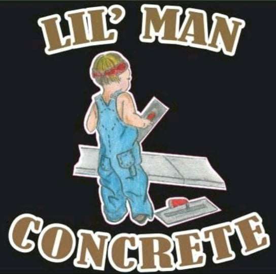 Lil' Man Concrete LLC Logo