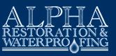 Alpha Restoration & Waterproofing Logo