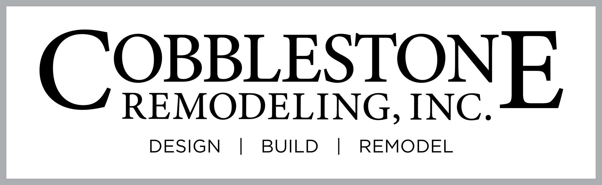 Cobblestone Remodeling, Inc. Logo