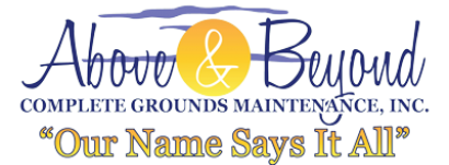 Above and Beyond Complete Grounds Maintenance Logo