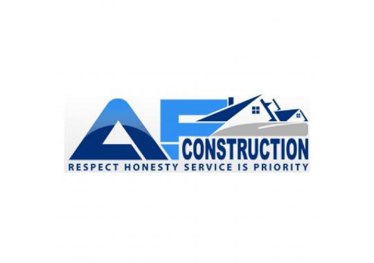 A F Construction, Inc. Logo