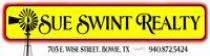 Sue Swint Realty Logo