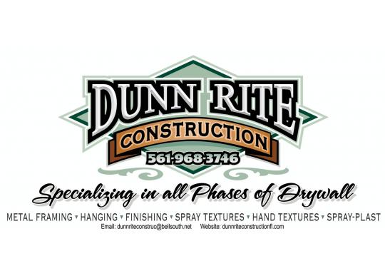 Dunn Rite Construction, Inc. Logo
