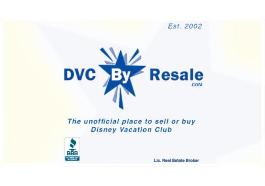 DVC By Resale Logo