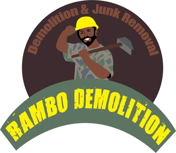 Rambo Demolition & Junk Removal Logo