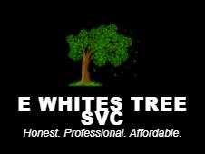 E. White's Tree Service Logo