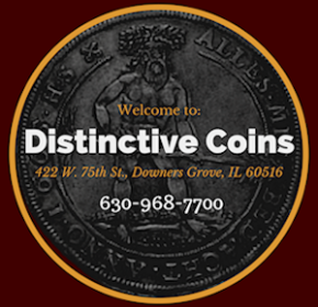Distinctive Coins Logo