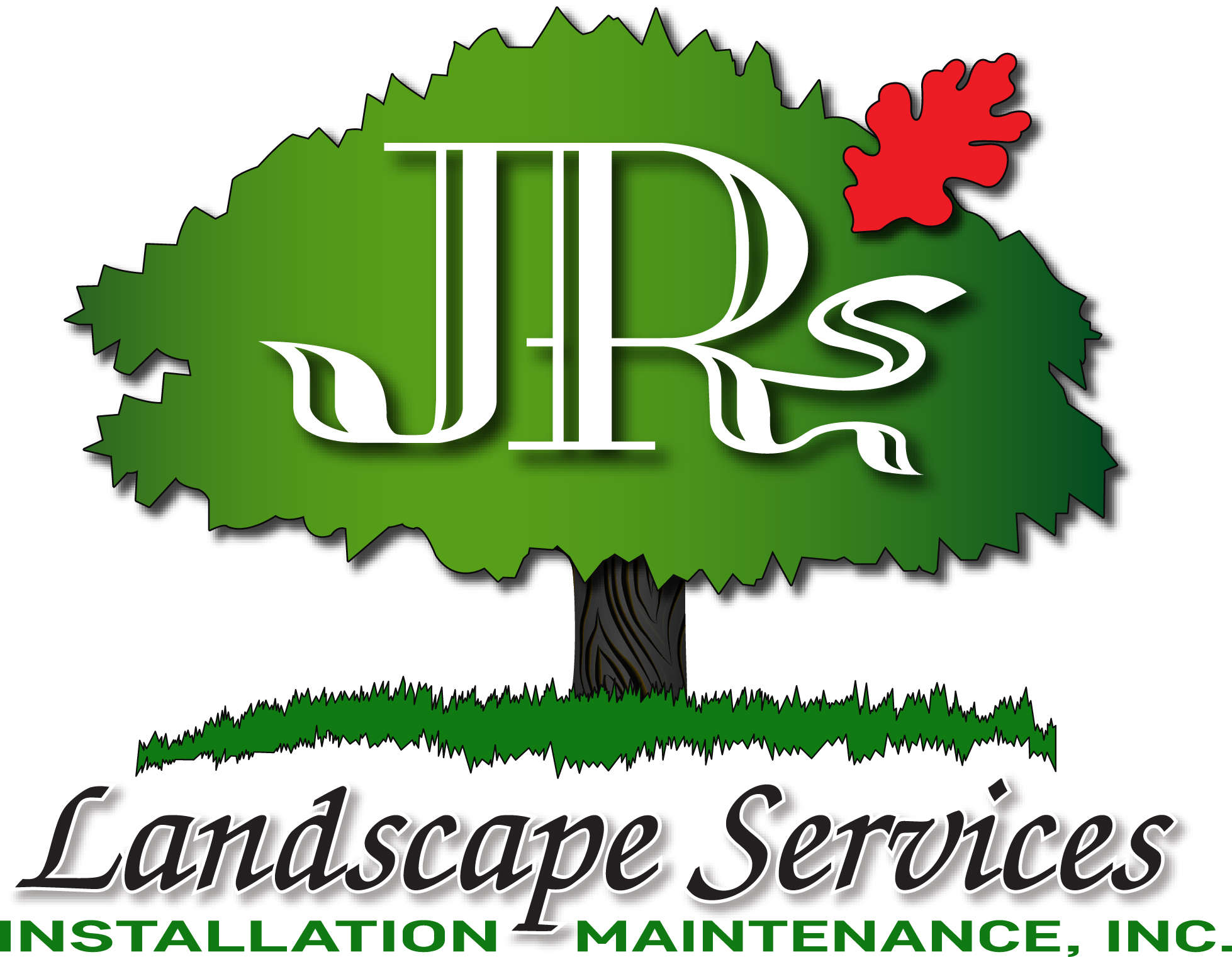 JR's Landscape Services, Installation and Maintenance Logo