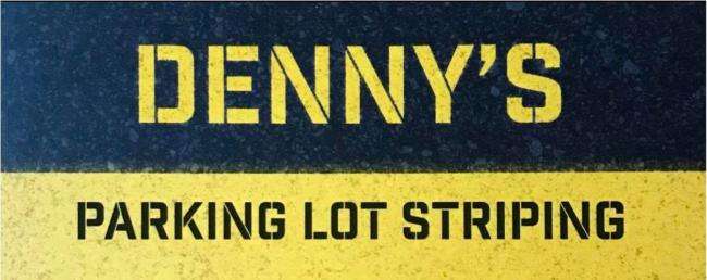 Denny's Parking Lot Striping Logo