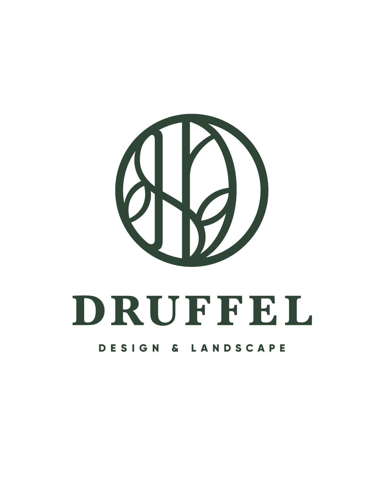 Druffel Design & Landscape Logo