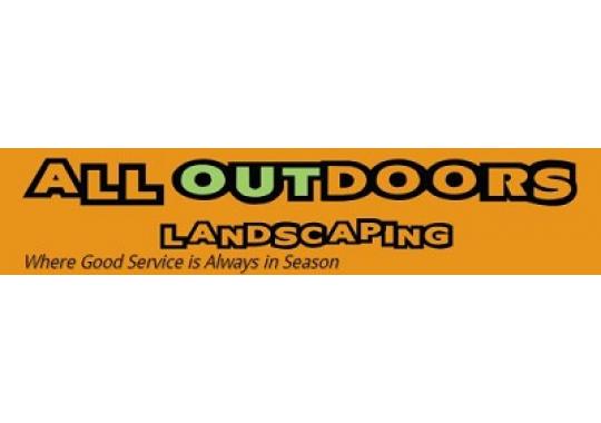 All Outdoors Landscaping Logo