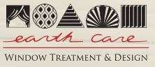 Earth Care Window Treatment and Design Logo