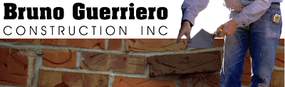 Bruno Guerriero Construction, Inc. Logo