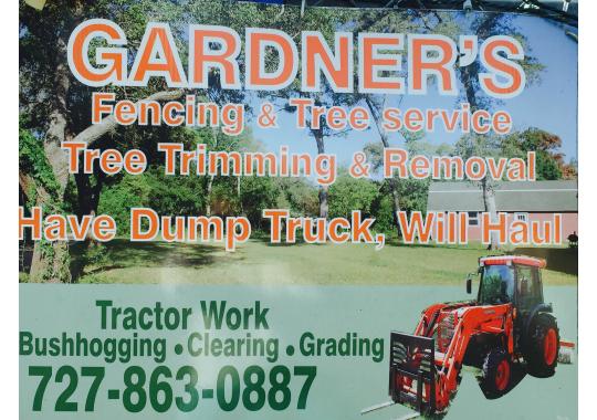 Gardner's Fencing & Tree Service, Inc. Logo