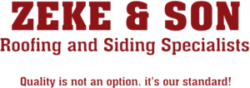 Zeke & Son Roofing & Siding Specialists Logo