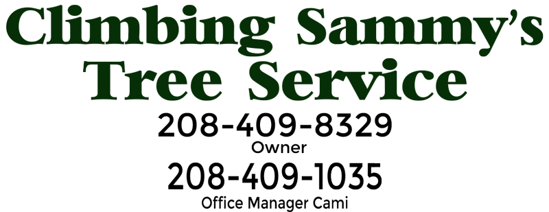 Climbing Sammy's Tree Service Logo