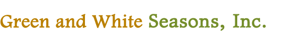 Green & White Seasons, Inc. Logo