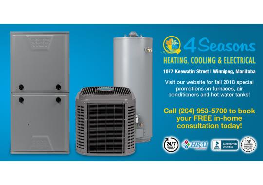 four seasons heating and cooling
