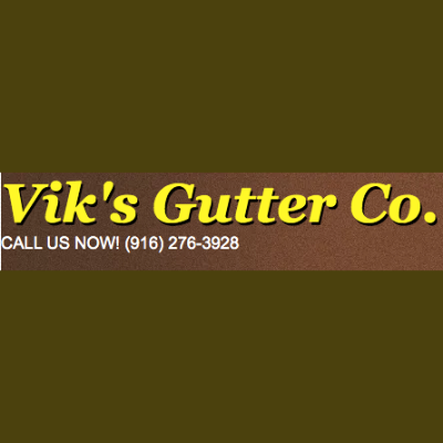 Vik's Gutter Co. Logo