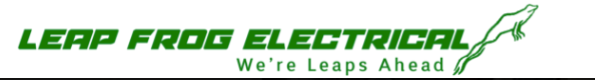 Leap Frog Electrical Logo