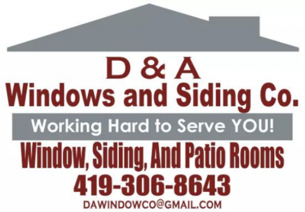 D&A Windows And Siding Co. Logo
