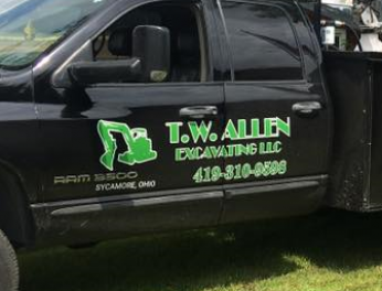 T W Allen Excavating, LLC Logo